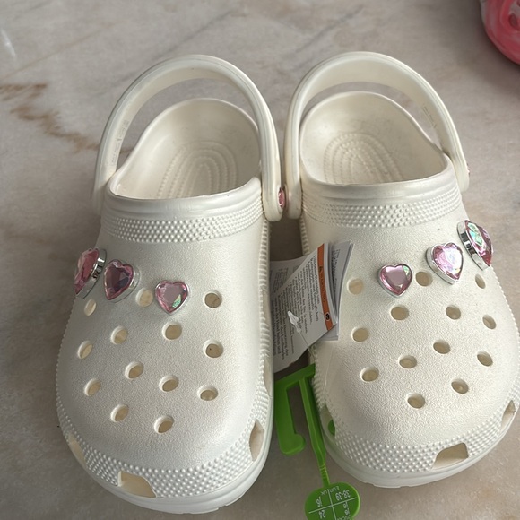 8 White Crocs - Picture 6 of 6